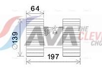 Elektrische motor, interieurventilatie