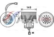 Elektrische motor, interieurventilatie