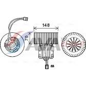 Elektrische motor, interieurventilatie AVA QUALITY COOLING  - BW8539