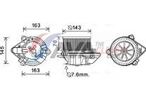 Elektrische motor, interieurventilatie