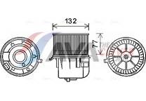 Elektrische motor, interieurventilatie