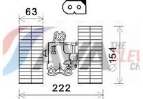 Elektrische motor, interieurventilatie