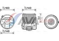 Elektrische motor, interieurventilatie