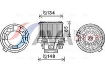 Elektrische motor, interieurventilatie