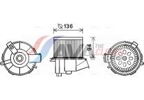 Elektrische motor, interieurventilatie