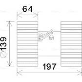 Elettromotore, Ventilatore abitacolo AVA QUALITY COOLING  - BW8480