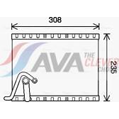 Evaporador, ar condicionado AVA QUALITY COOLING  - PEV401