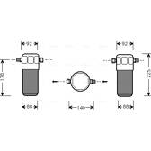Filterdroger AVA QUALITY COOLING  - AID154