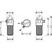 Filterdroger AVA QUALITY COOLING  - AID260