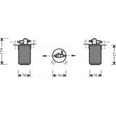 Filterdroger AVA QUALITY COOLING  - BWD021