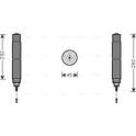 Filterdroger AVA QUALITY COOLING  - BWD078