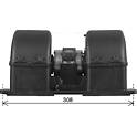 Heater blower motor AVA QUALITY COOLING  - DF8099