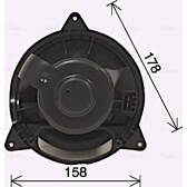 Electric Motor, interior blower AVA QUALITY COOLING  - FD8653