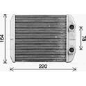 Heater AVA QUALITY COOLING  - RT6663