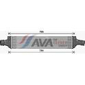 Intercooler, inlaatluchtkoeler AVA QUALITY COOLING  - AI4436
