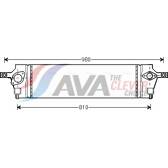 Interkoeler, tussenkoeler AVA QUALITY COOLING  - DNA4350
