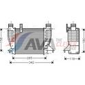 Interkoeler, tussenkoeler AVA QUALITY COOLING  - DNA4356