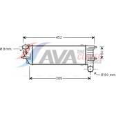 Interkoeler, tussenkoeler AVA QUALITY COOLING  - PEA4204