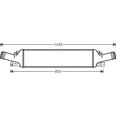 Intercooler AVA QUALITY COOLING  - AI4294