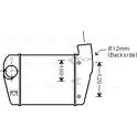Intercooler AVA QUALITY COOLING  - AIA4350