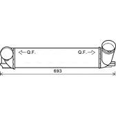 Intercooler AVA QUALITY COOLING  - BWA4473