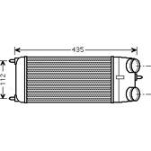 Intercooler, charger AVA QUALITY COOLING  - CNA4252
