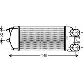 Intercooler AVA QUALITY COOLING  - CNA4269