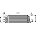 Intercooler AVA QUALITY COOLING  - FDA4401