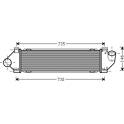 Intercooler AVA QUALITY COOLING  - FDA4480