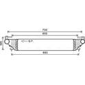 Intercooler AVA QUALITY COOLING  - FT4415