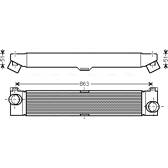 Intercooler AVA QUALITY COOLING  - FTA4360