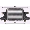 Intercooler AVA QUALITY COOLING  - MT4273