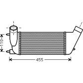 Intercooler AVA QUALITY COOLING  - PEA4347