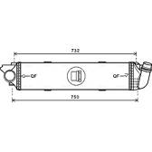 Intercooler AVA QUALITY COOLING  - RT4622