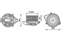 Electric Motor, interior blower