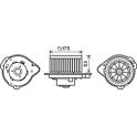 Electric Motor, interior blower AVA QUALITY COOLING  - VO8174