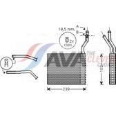 Voorverwarmer, interieurverwarming AVA QUALITY COOLING  - FDA6364