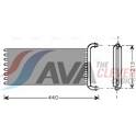 Voorverwarmer, interieurverwarming AVA QUALITY COOLING  - MSA6441