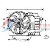 Koelventilator AVA QUALITY COOLING  - BW7516