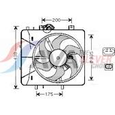 Koelventilator AVA QUALITY COOLING  - CN7527