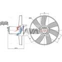 Koelventilator AVA QUALITY COOLING  - VN7444