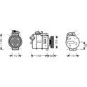Kompressor, Klimaanlage AVA QUALITY COOLING  - AIAK226