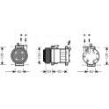 Kompressor, Klimaanlage AVA QUALITY COOLING  - ALAK009