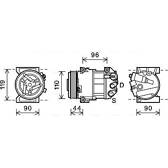 Kompressor, Klimaanlage AVA QUALITY COOLING  - ALAK125
