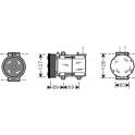 Kompressor, Klimaanlage AVA QUALITY COOLING  - FDAK322