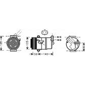 Kompressor, Klimaanlage AVA QUALITY COOLING  - OLAK428