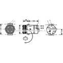 Kompressor, Klimaanlage AVA QUALITY COOLING  - OLK287