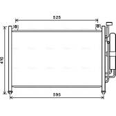 Kondensator, Klimaanlage AVA QUALITY COOLING  - MZA5236D