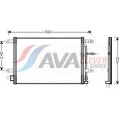 Kondensor, klimatanläggning AVA QUALITY COOLING  - AI5238