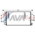 Kondensor, klimatanläggning AVA QUALITY COOLING  - AIA5297D